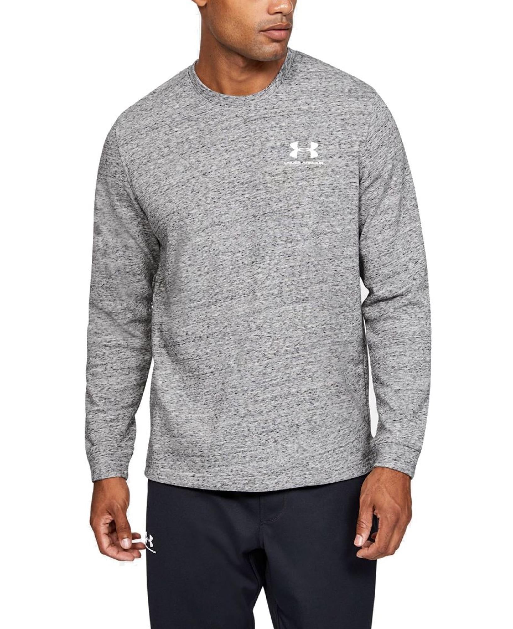 Under Armour Sportstyle Terry Logo Onyx White