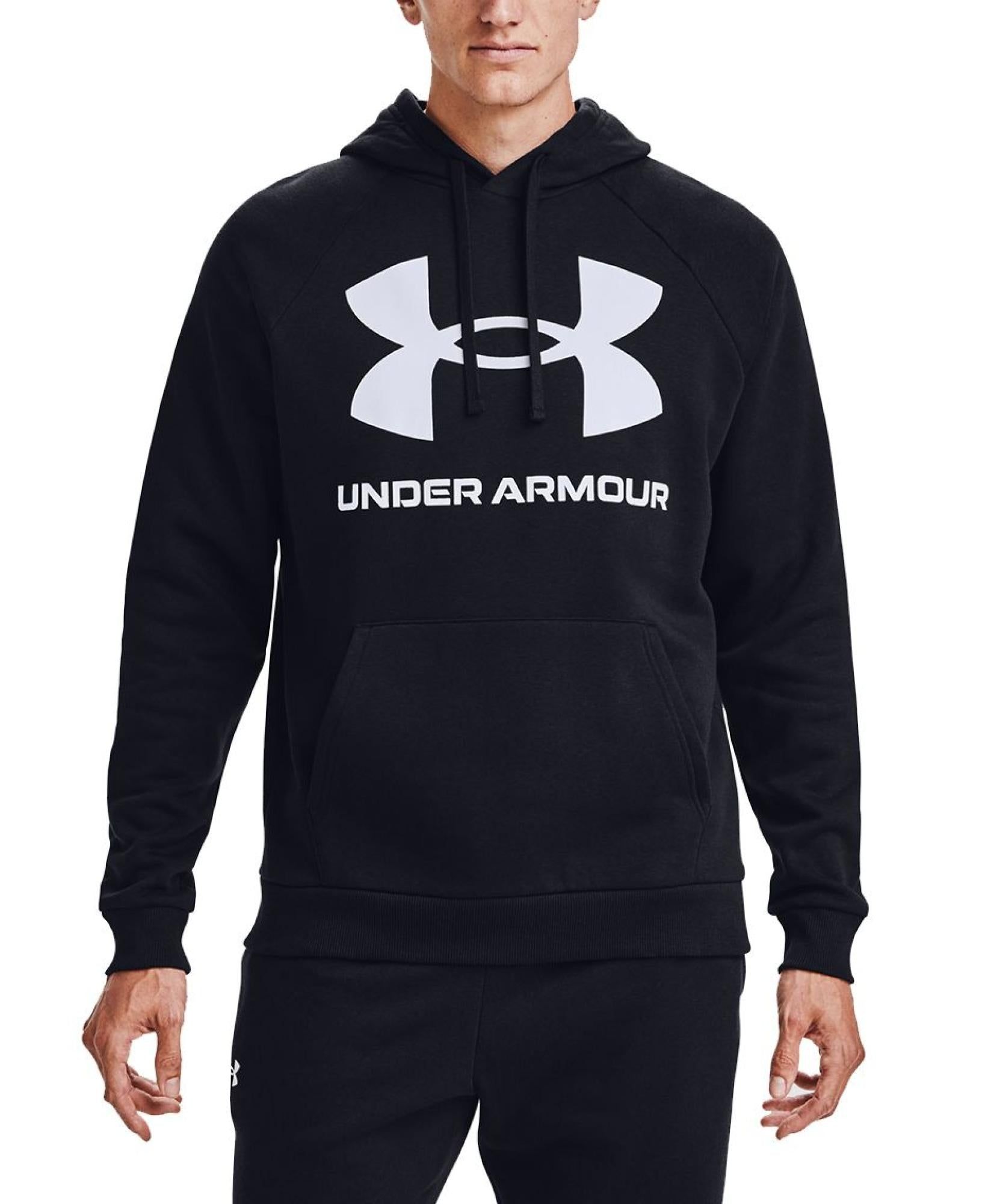 Under Armour Rival Fleece Big Logo Black/Onyx White