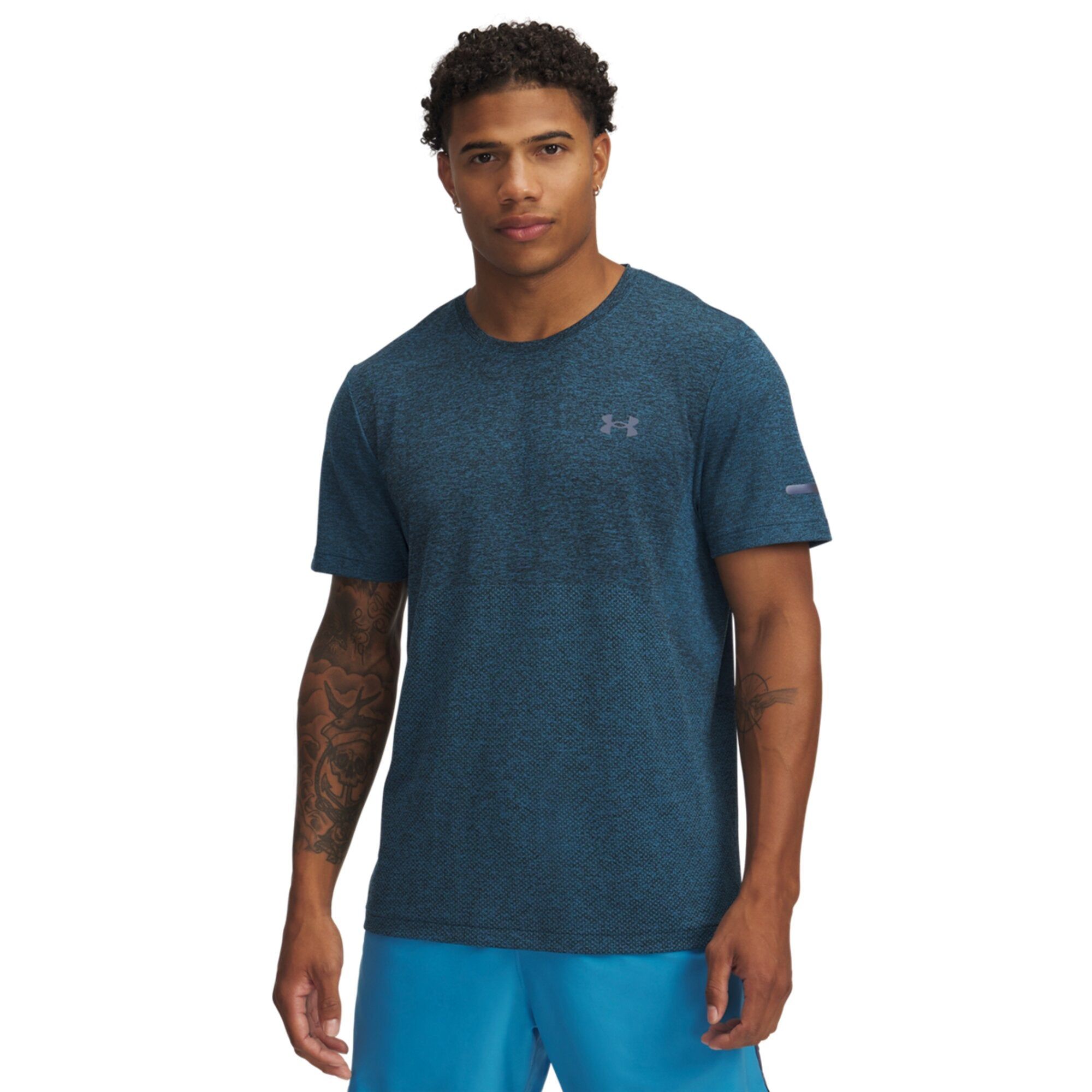 Under Armour Seamless Stride SS Ether Blue