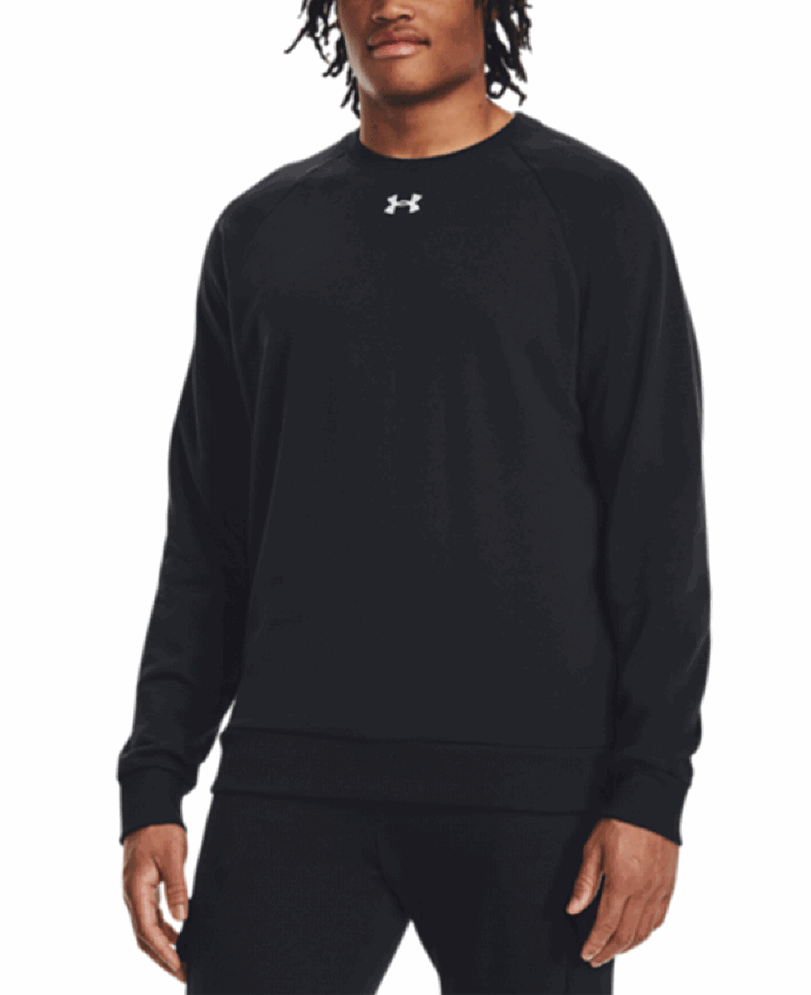 Under Armour Rival Fleece Crew Black