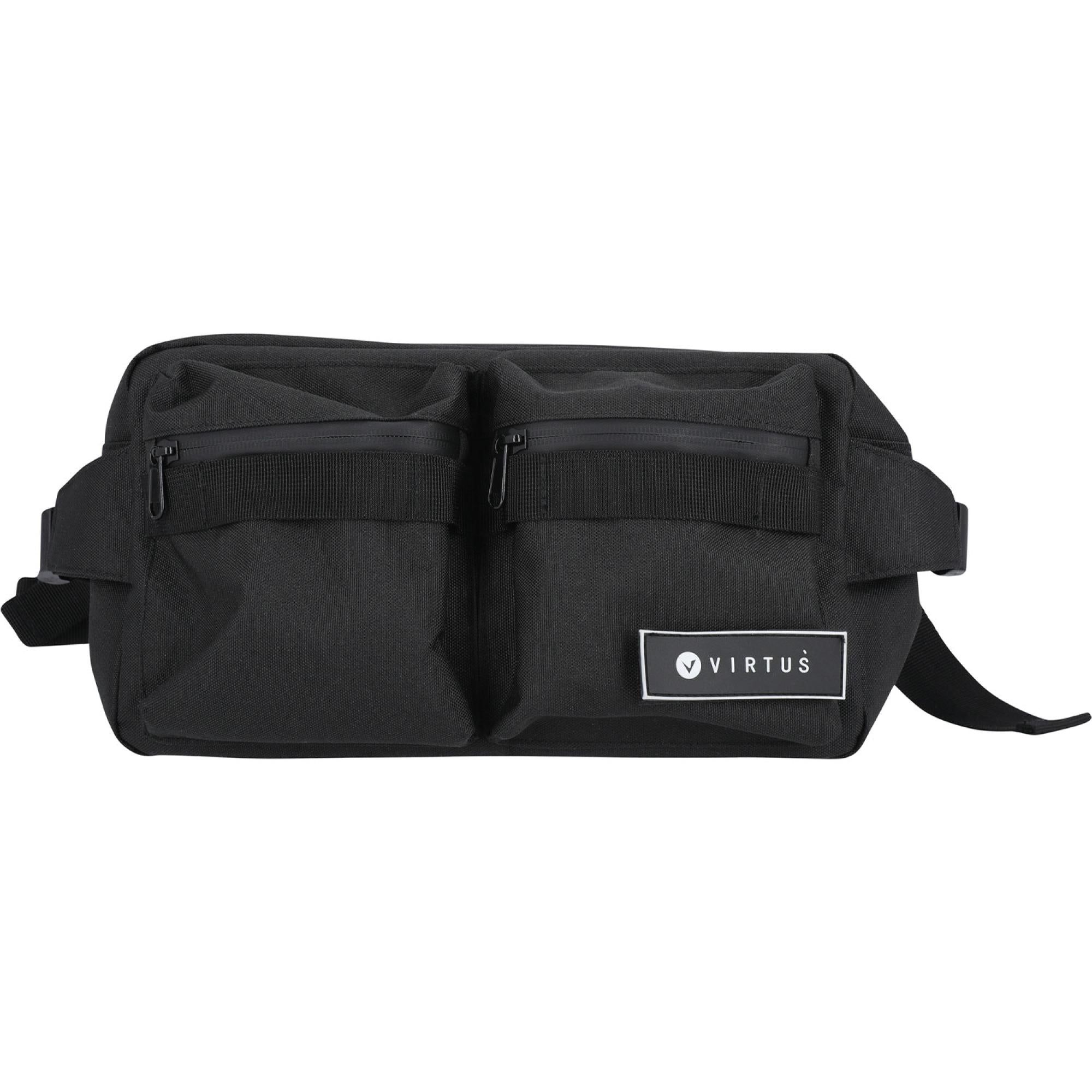 Malcon M Bum Bag Black Black unisex