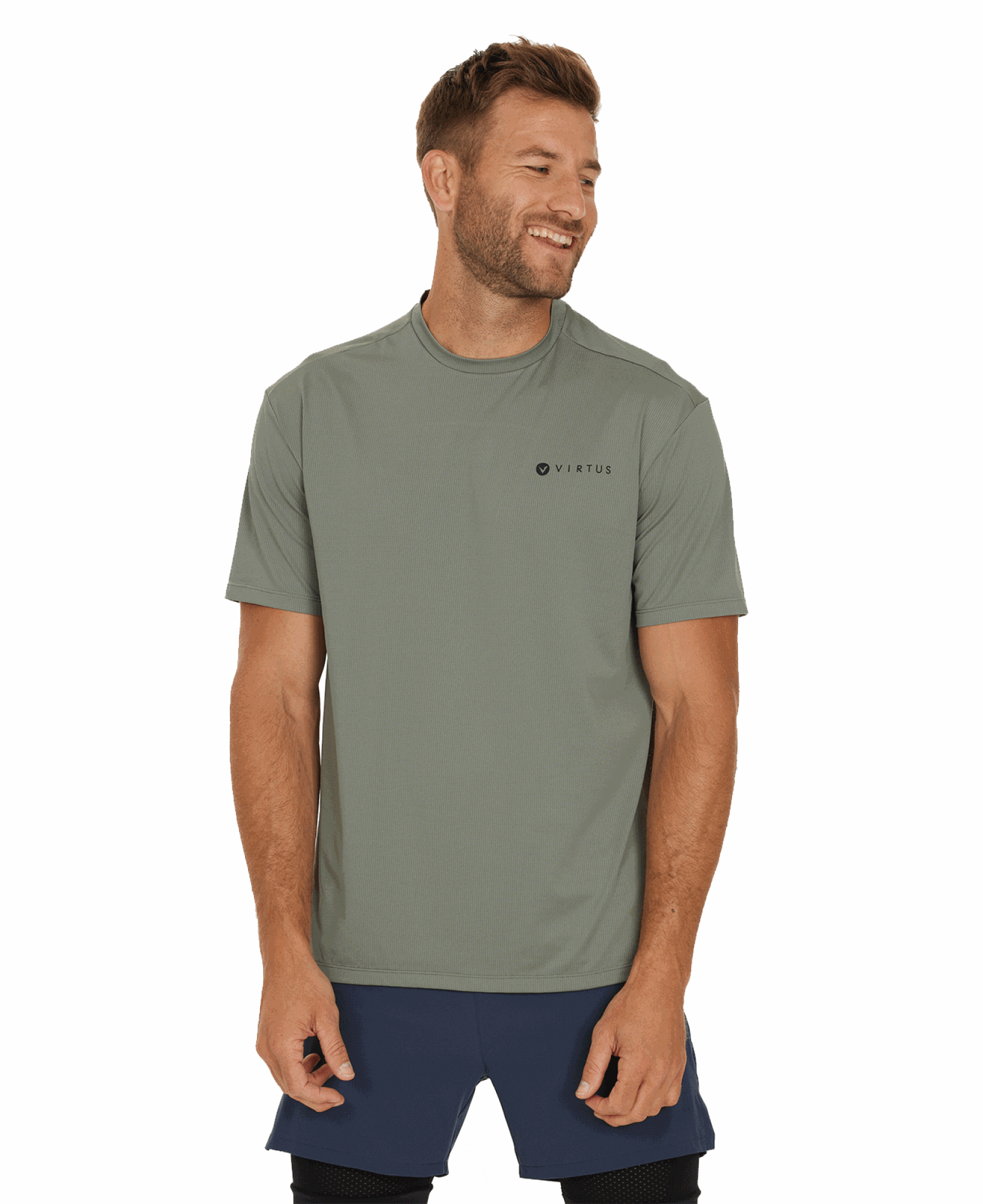 Virtus Easton M Meshtech S/S Smoked Sage