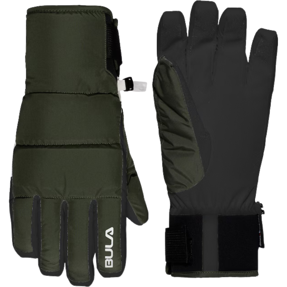 Bula Piste Gloves Junior Dark Olive