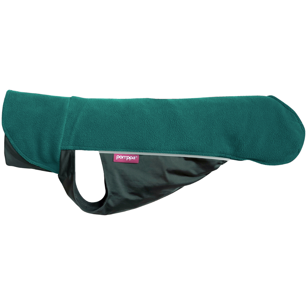 Fleece Coat JumppaPomppa 80-85cm Forest
