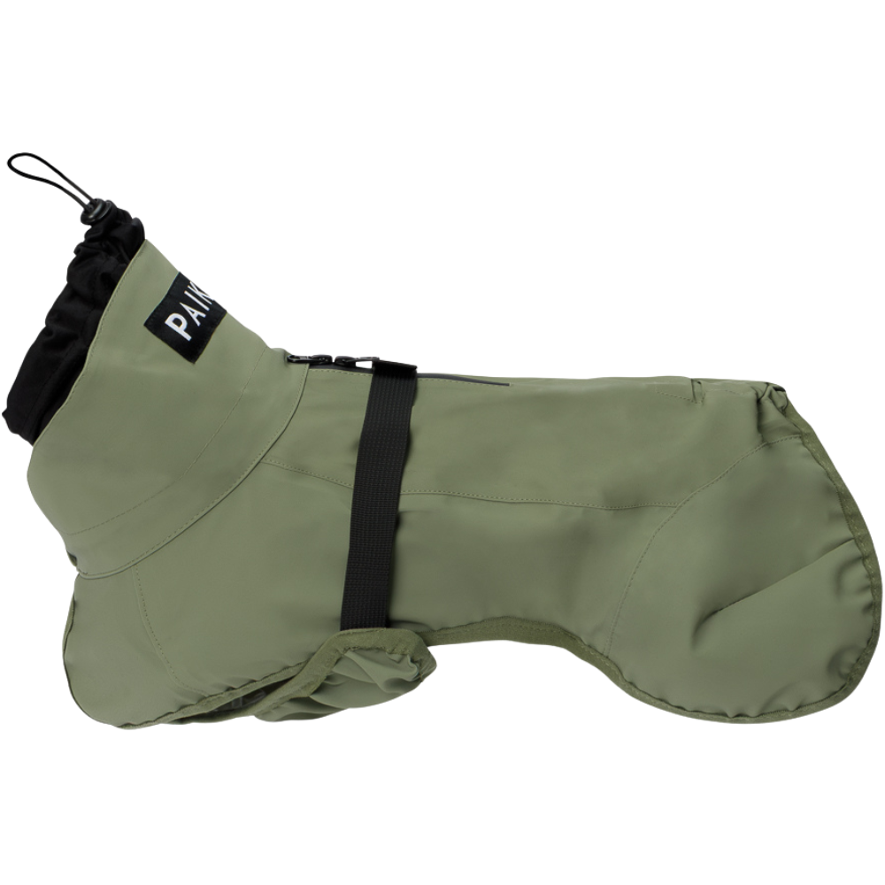 PAIKKA Reflective Raincoat 35-50 cm Green