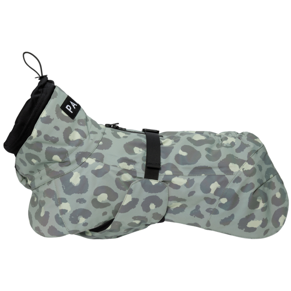 PAIKKA Visibility Raincoat Lite 35-45 cm Leo Green