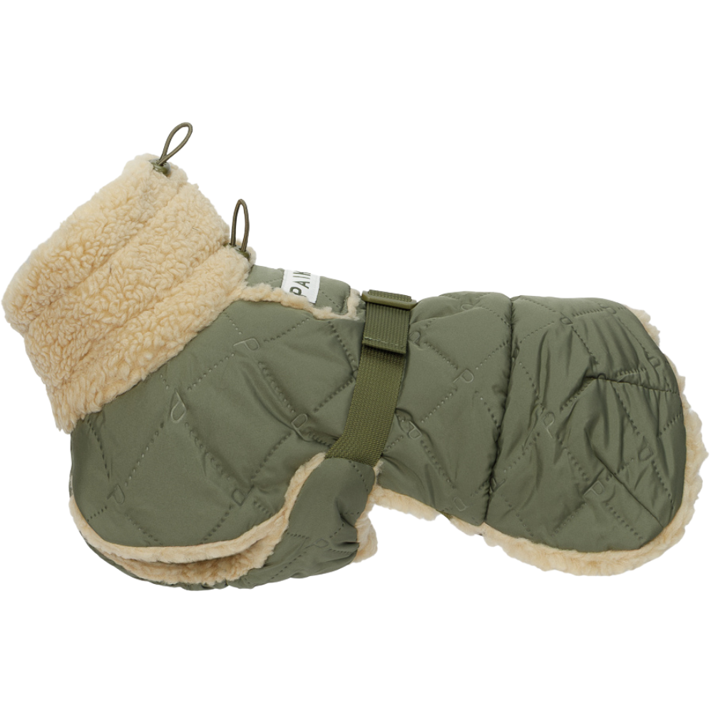 PAIKKA Quilted Sherpa Jacket 55-70 cm Olive