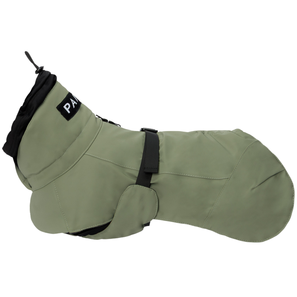 PAIKKA Visibility Winter Jacket Wool 35-50 cm Green