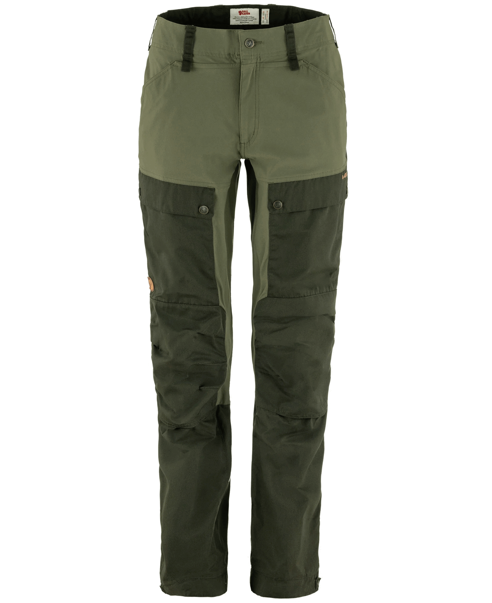 Fj&auml;llr&auml;ven Keb Trousers Curved W Deep Forest-Laurel Green
