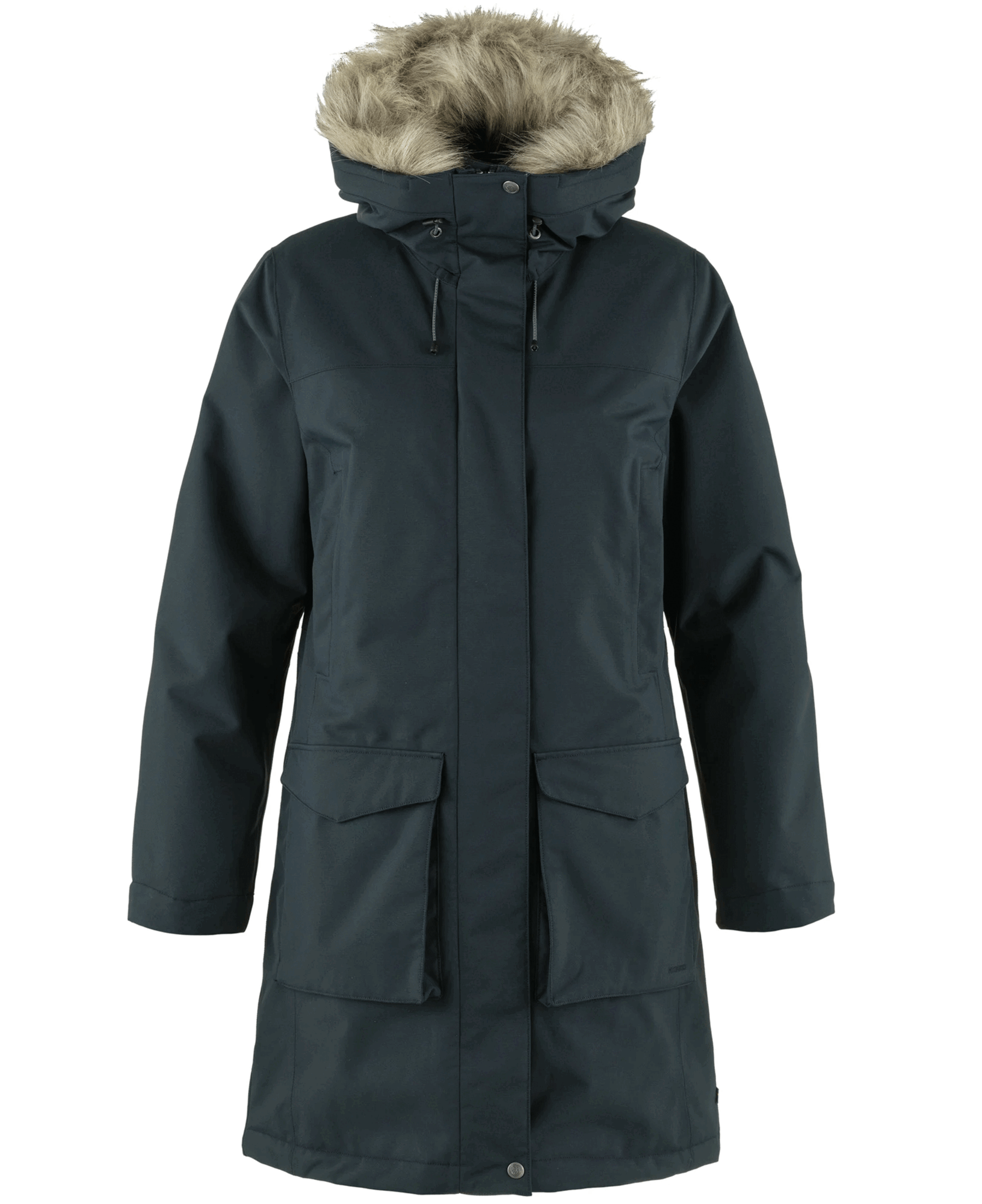 Fj&auml;llr&auml;ven Nuuk Lite Parka W Dark Navy