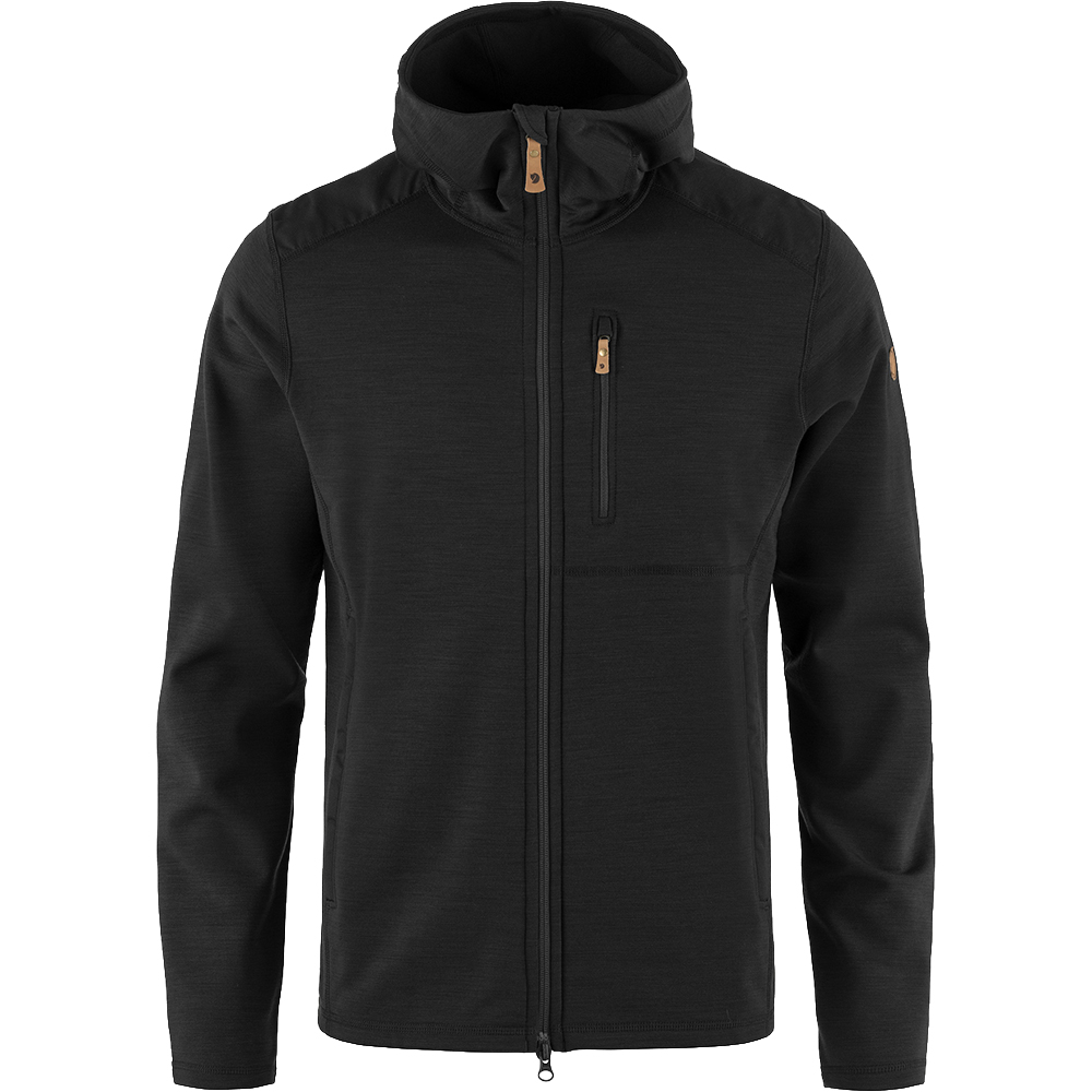Fj&auml;llr&auml;ven Keb Fleece Hoodie M Black