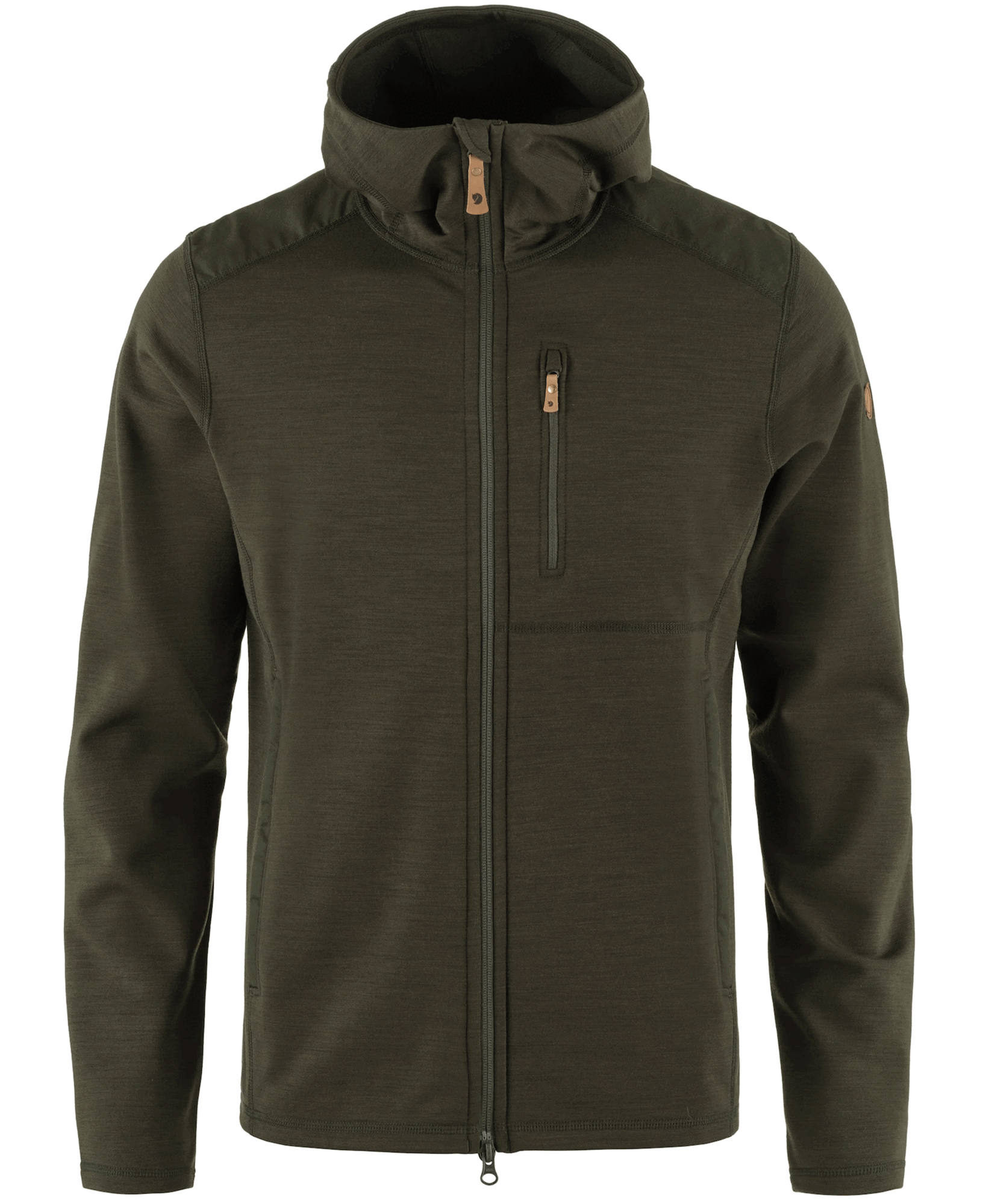 Fj&auml;llr&auml;ven Keb Fleece Hoodie M Deep Forest