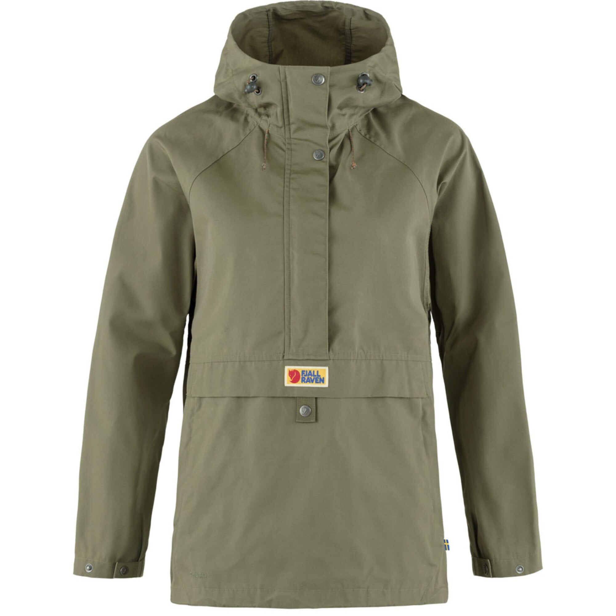 Fj&auml;llr&auml;ven Vardag Anorak W Green