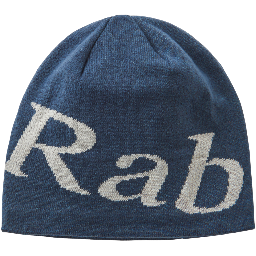 Rab Logo Beanie Tempest Blue/Light Zinc