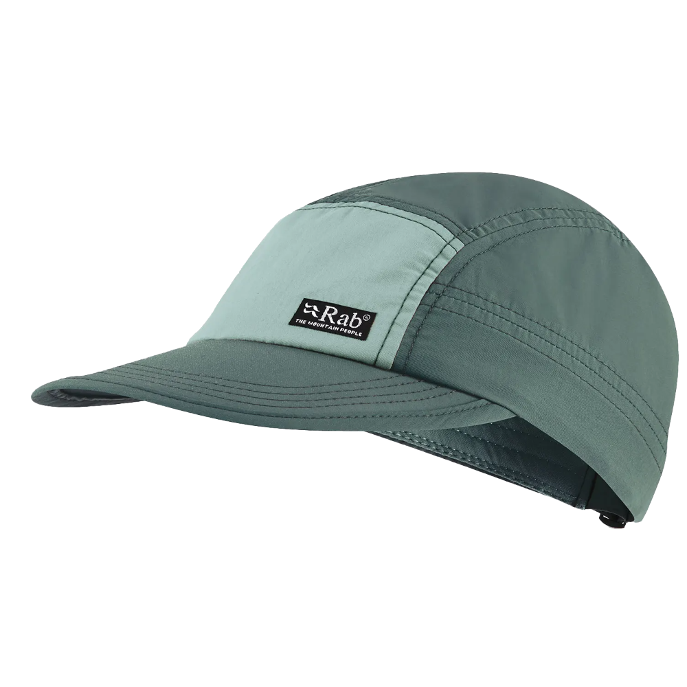 Rab Vista 5 Panel Cap Sage/Cool Mint