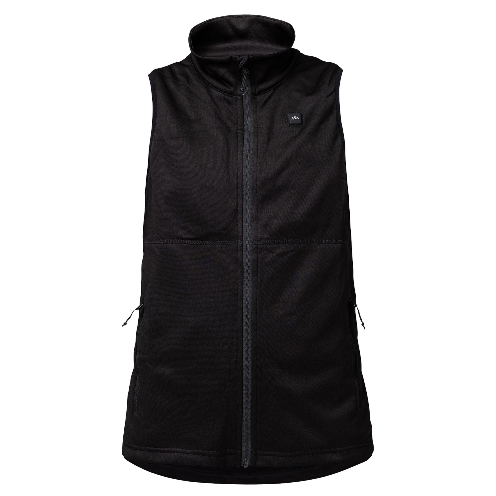 Heat Experience Women's HeatX Heated Fleece Vest Black