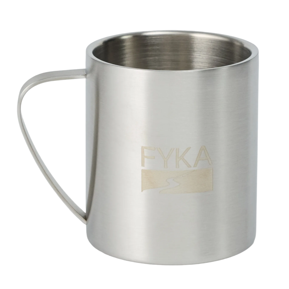 FYKA Sorbo Mugg Rostfritt Stål