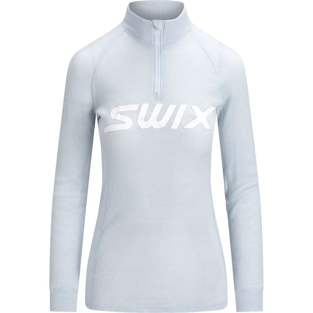 Swix RaceX Merino Half Zip W Ballad Blue