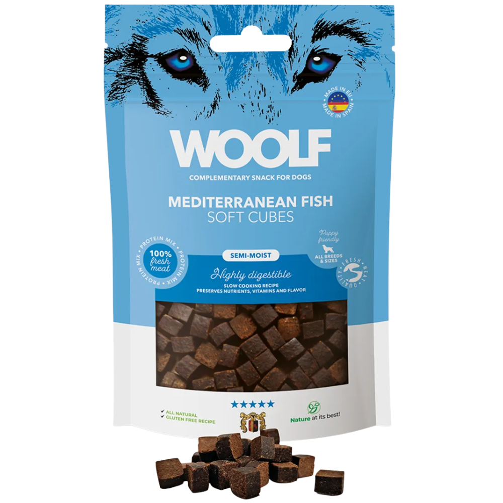 Woolf Soft Cubes - Mediteranean Fish