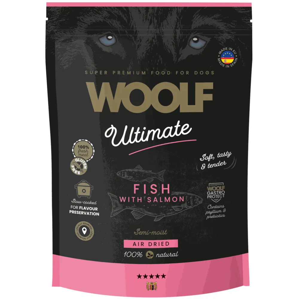 Woolf Ultimate Dogfood - Fish With Salmon 1kg
