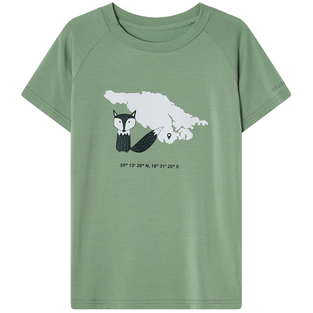 Isbj&ouml;rn Buddy Tee Kids Pistachio