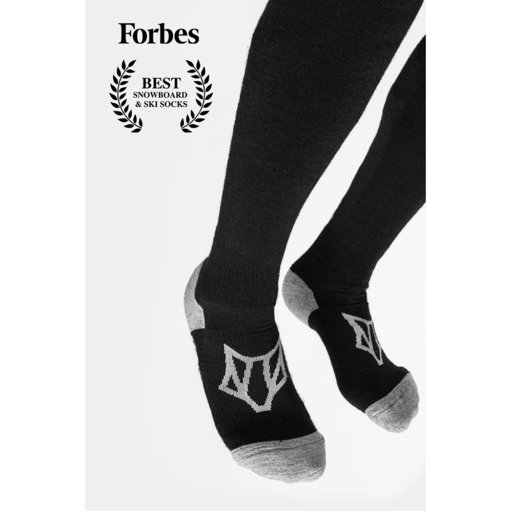 Woolf Merino Ulsaak Tech Sock Black