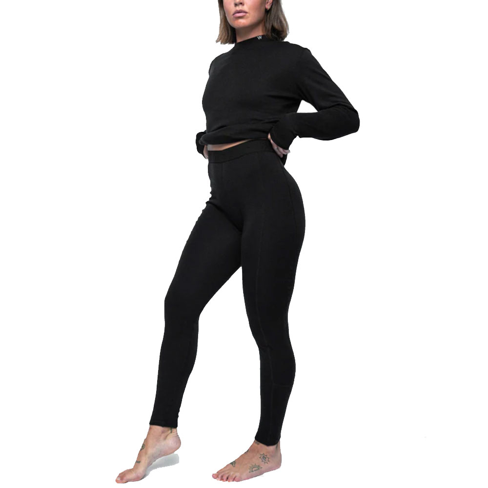 Woolf Merino Ws Fagerset Pant Black