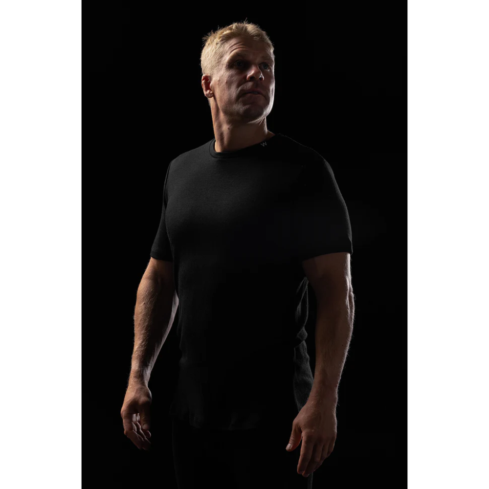 Woolf Merino M's Heisen Tee Black