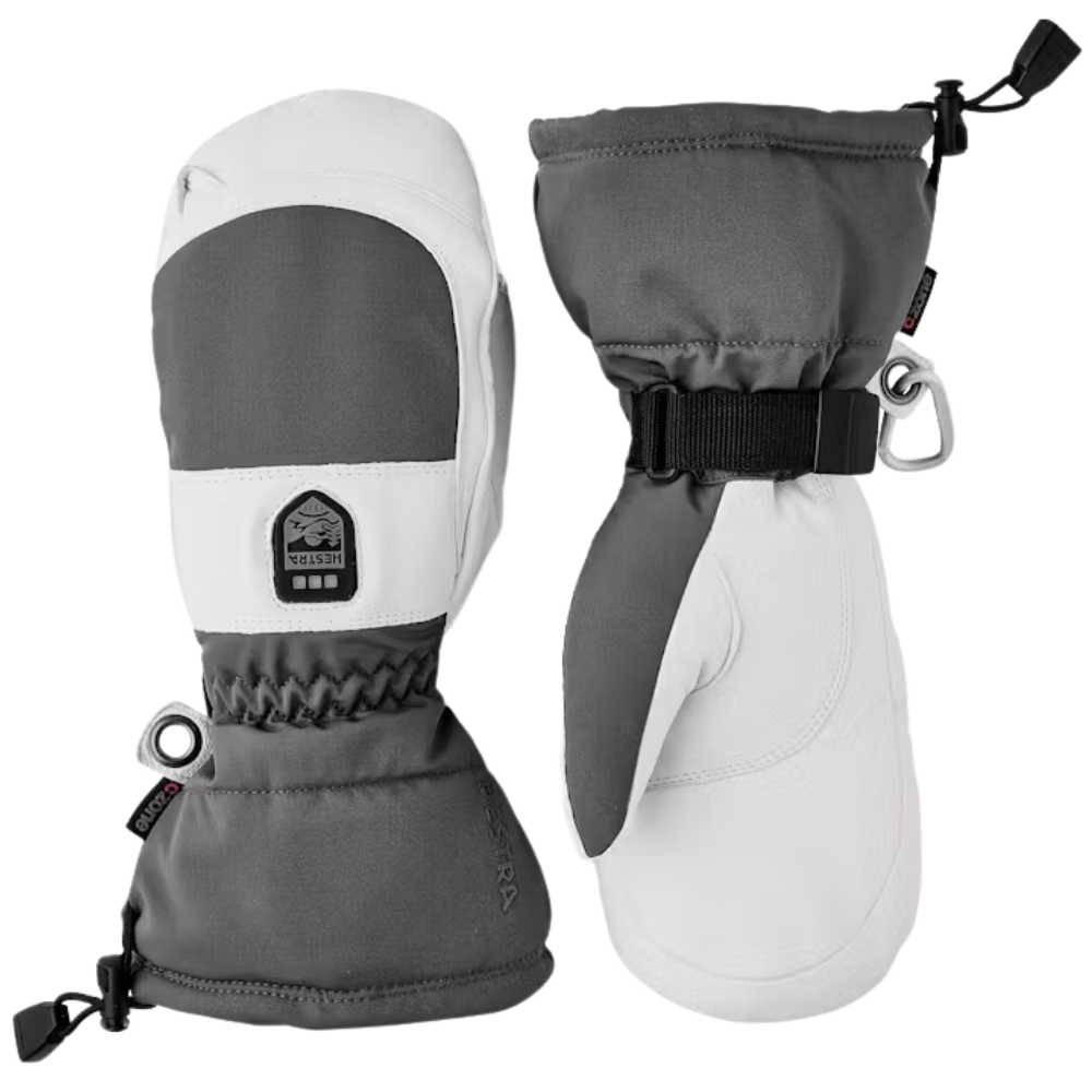 Hestra Heater Gauntlet Mitt Grey/Offwhite