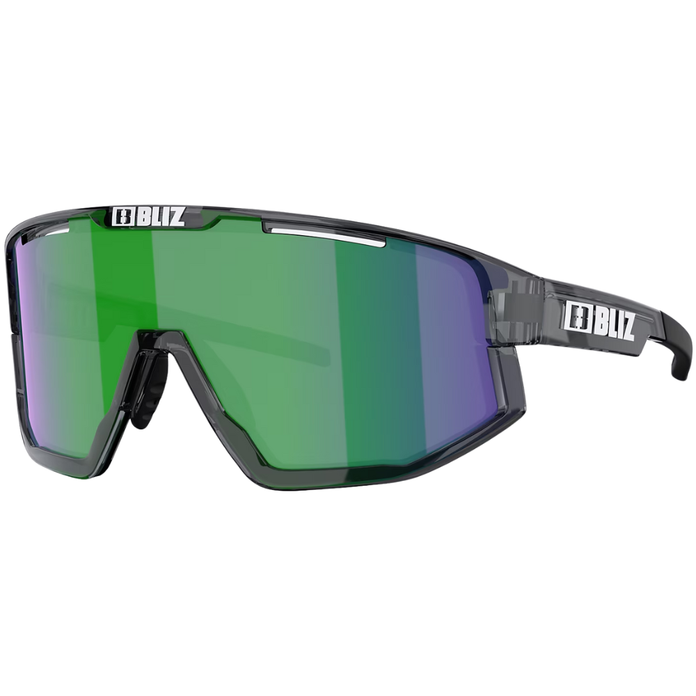 Bliz Fusion Small Crystal Black Brown Green Mirror