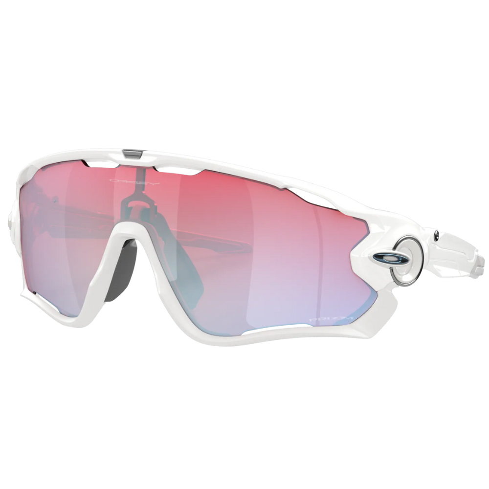 Oakley Jawbreaker Polished White Prizm Snow Sapphire Iridium