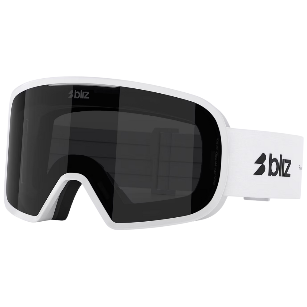 Bliz G002 Matt Hvit / Smoke