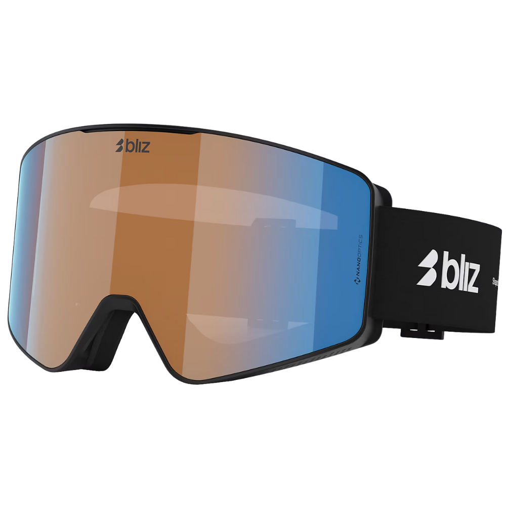 Bliz G001S Matte Black / N_O_N Orange & Blue