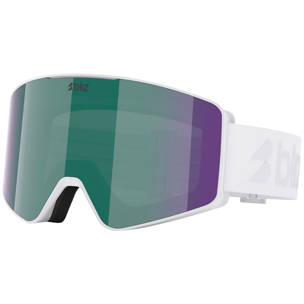 Bliz G001S Matte White / Brown Green Multicolor