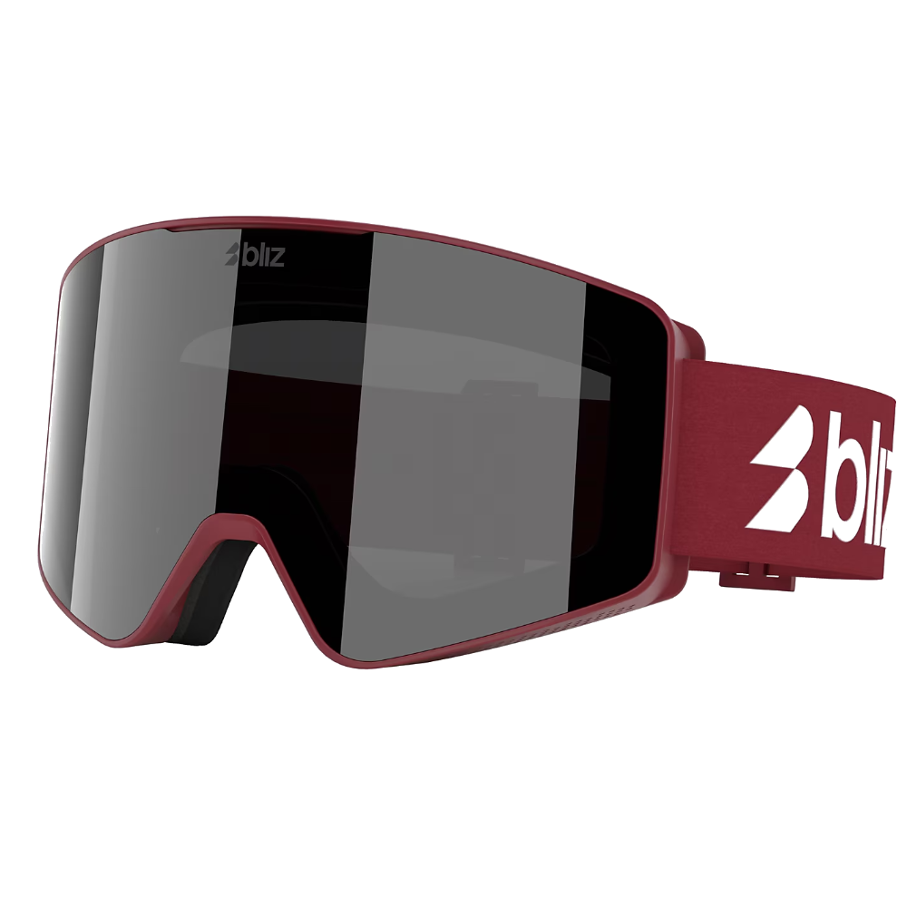 Bliz G001 Burgundy Smoke W Silver Mirror