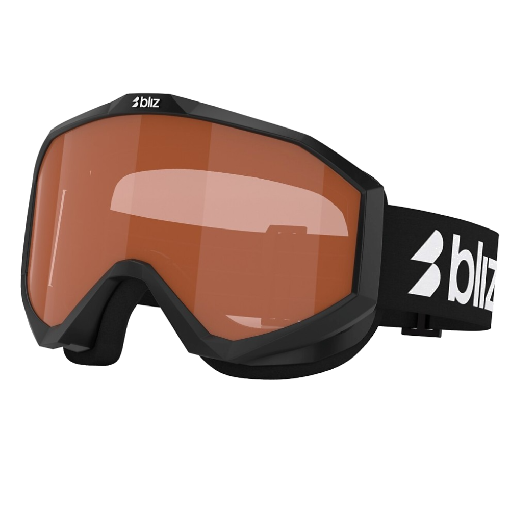 Bliz Liner Junior Svart-hvit Logo med Oransje