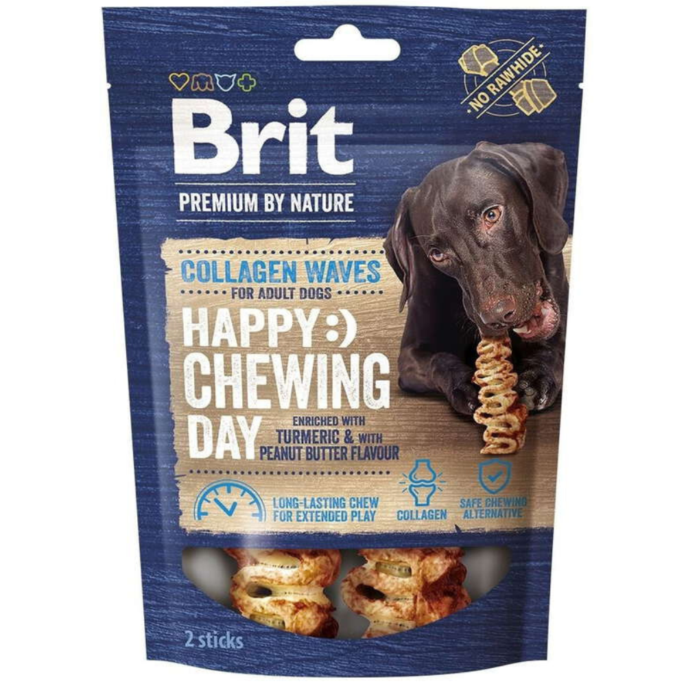 Brit Premium by Nature Collagen Chews Waves 12 cm 2 Pcs