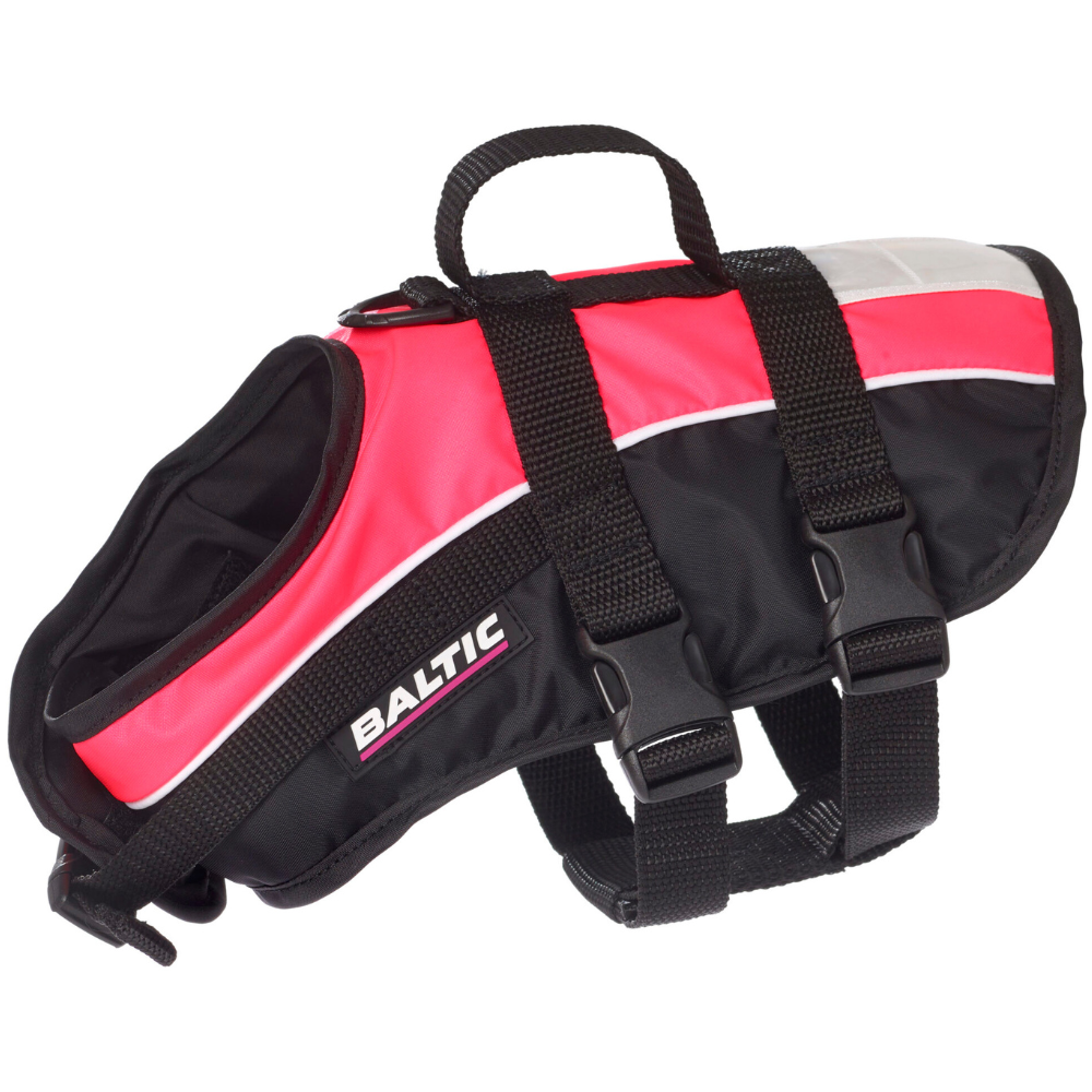 Baltic Hundflytväst Mascot XS-S Svart/Rosa