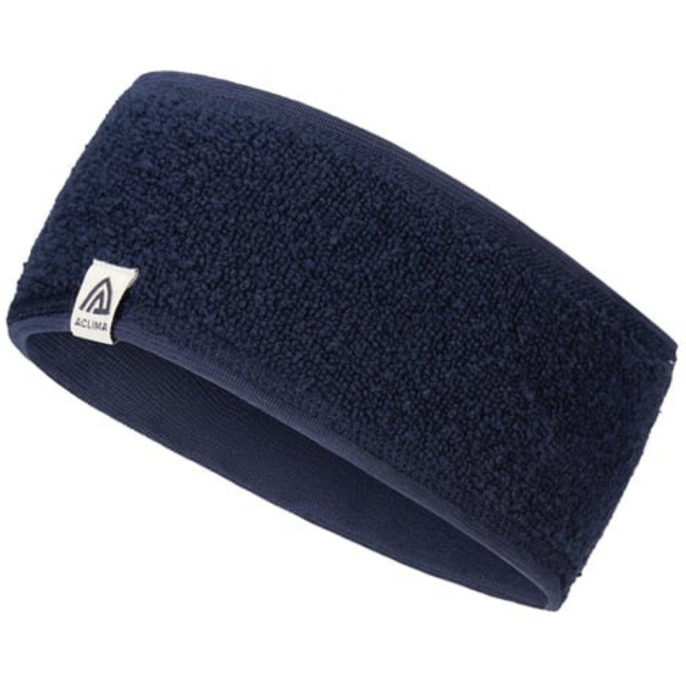 Aclima Reborn Terry Headband U Navy Melange