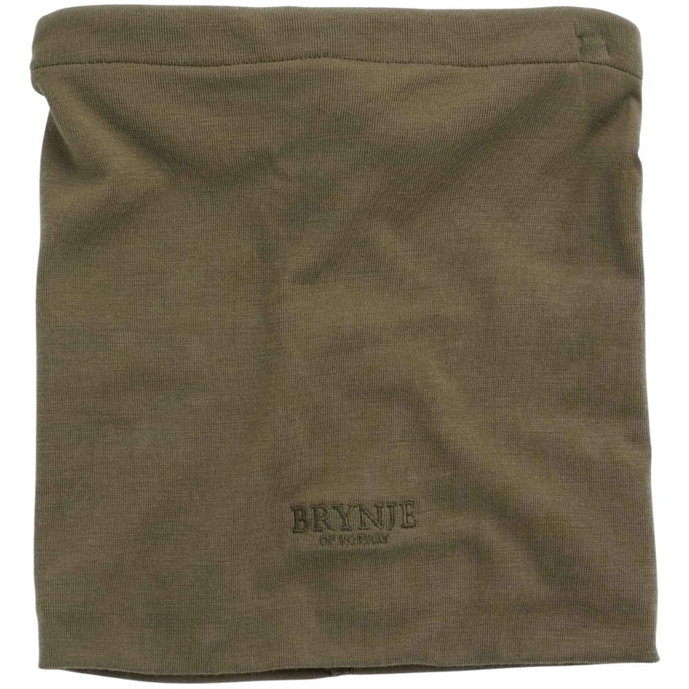 Brynje Tactical Arctic Neck W/Lacing Olive Green