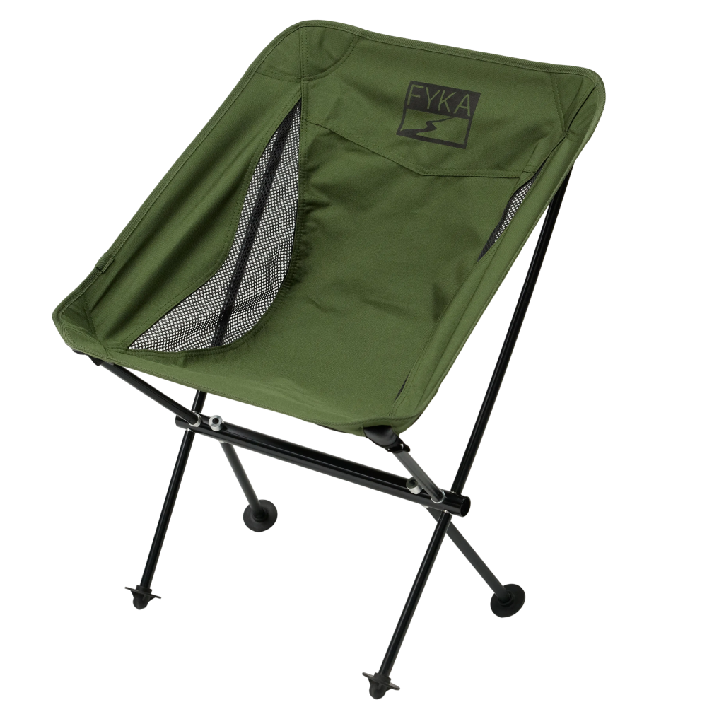 FYKA Sella Sammenleggbar Lav Campingstol Moss