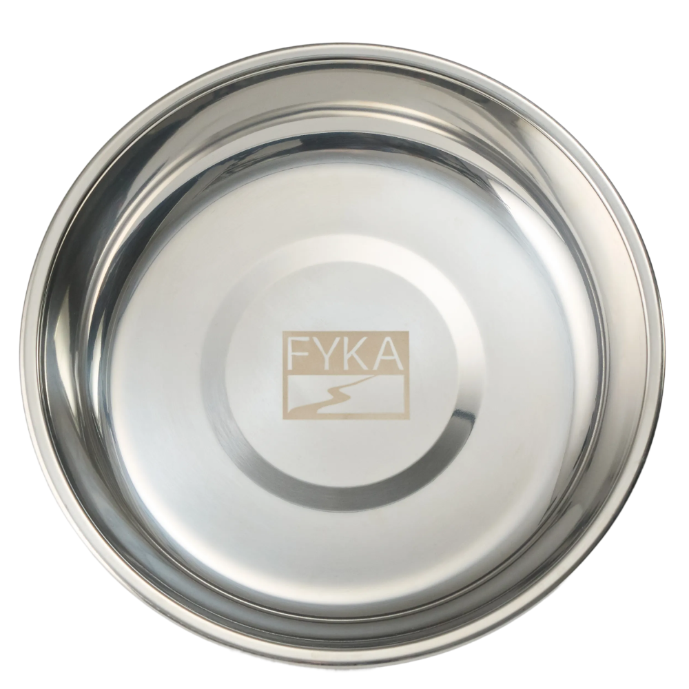 FYKA Plano Campingtallrik 22 cm Rostfritt Stål