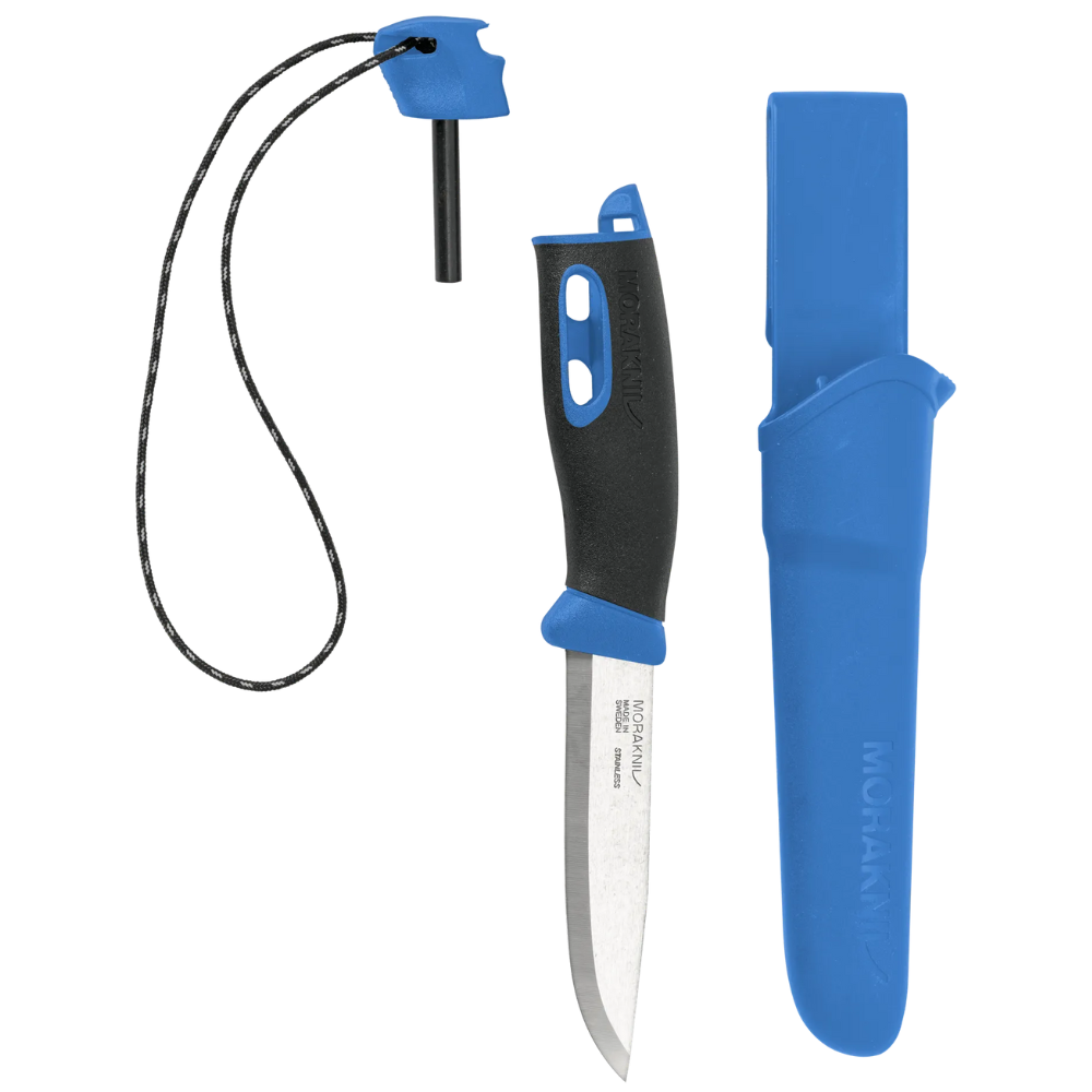 Morakniv Companion Spark Med T&auml;ndst&aring;l Bl&aring;