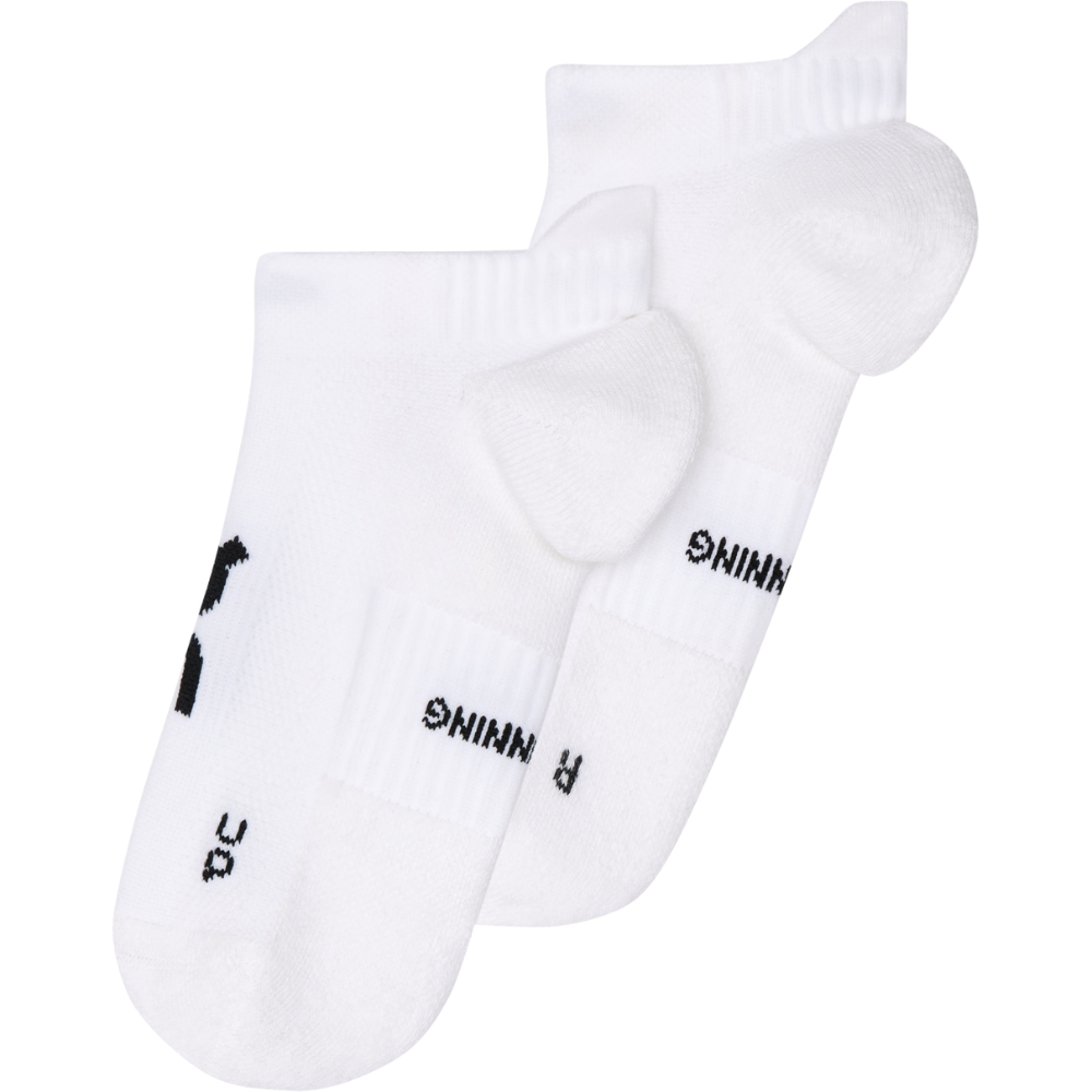 On Core Run Sock Low 2-pk White