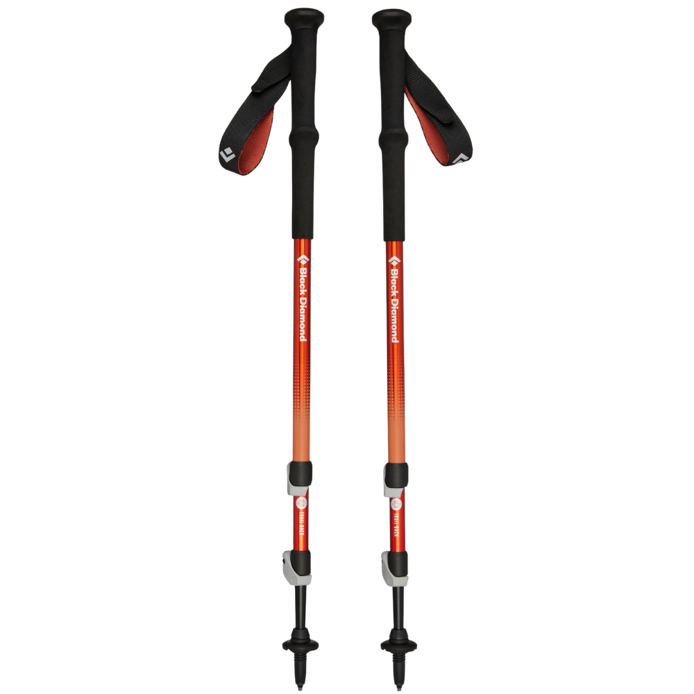 Black Diamond Trail Trekking Poles Iron Red