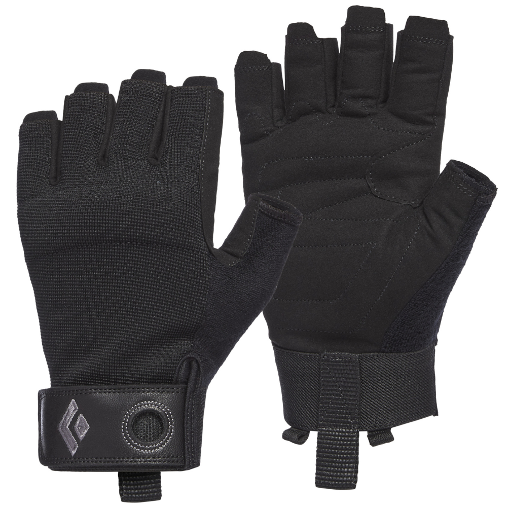 Black Diamond Crag Half-Finger Gloves Black