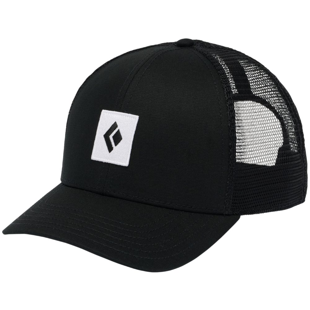 Black Diamond BD Trucker Hat Black/White Icon Patch