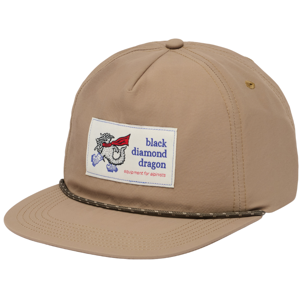 Black Diamond Synthetic Rope Hat Unisex Mushroom