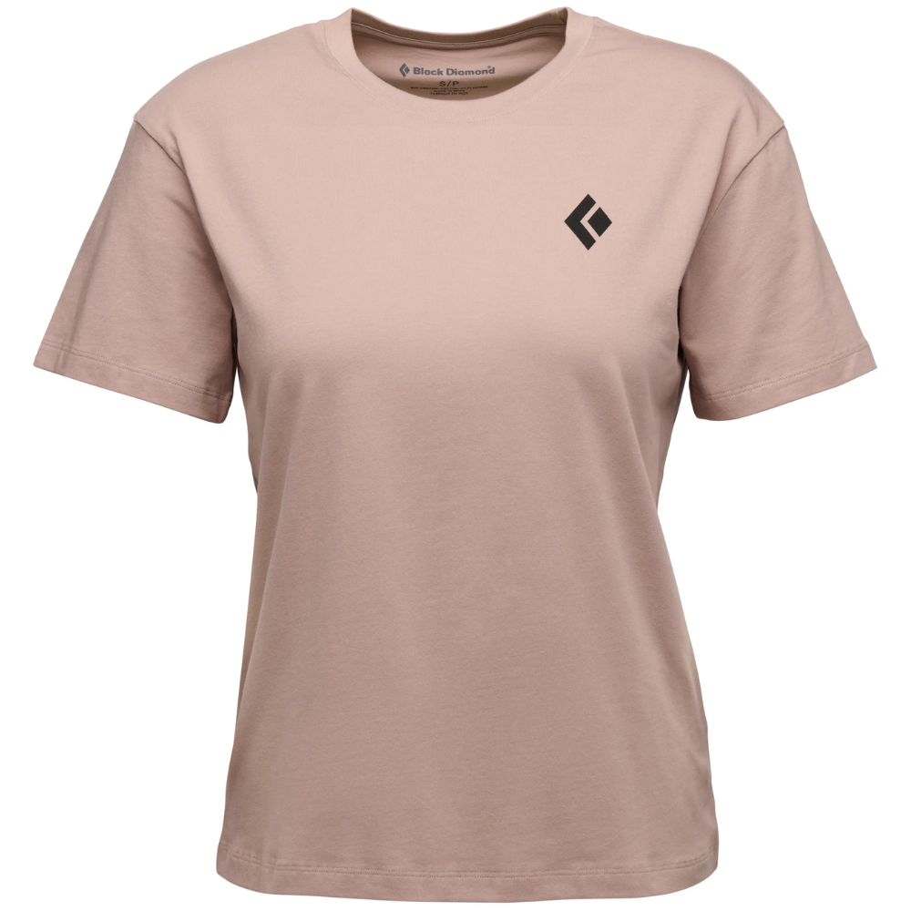 Black Diamond W's Equipment For Alpinist Ss Tee Pale Mauve