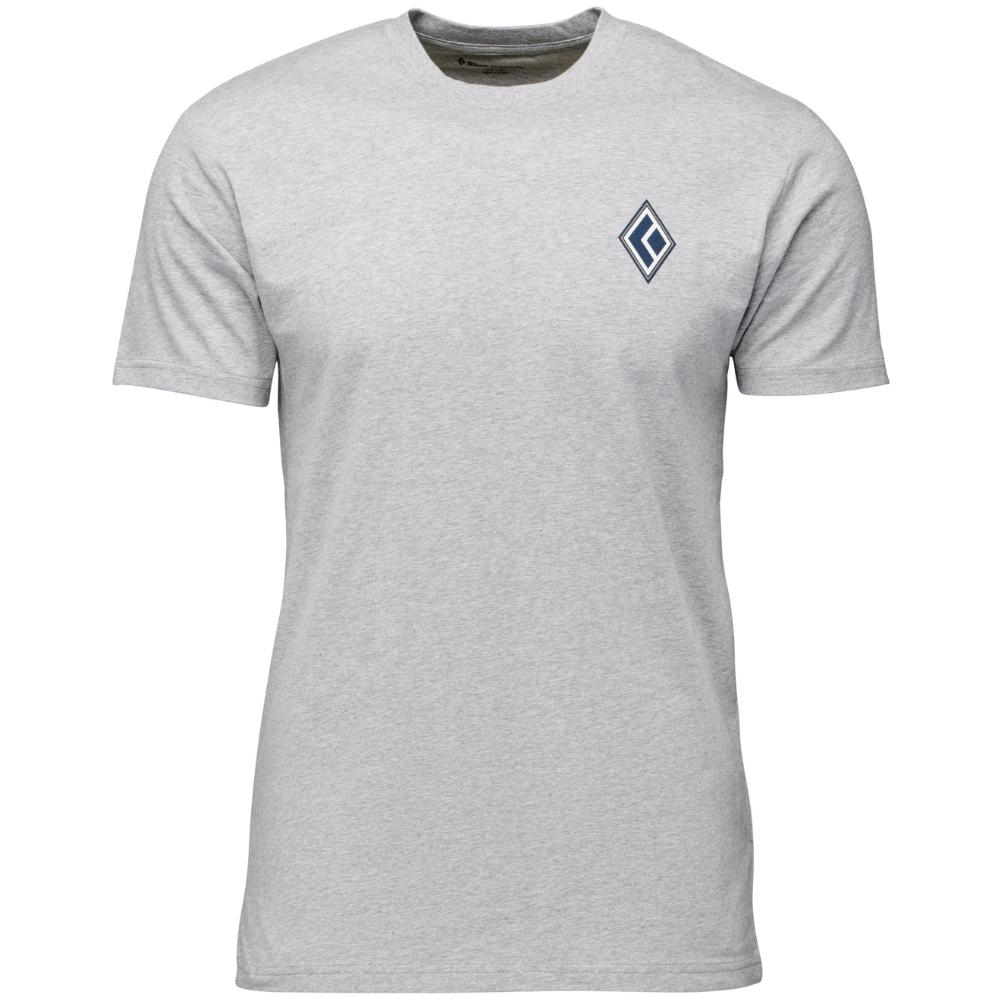 Black Diamond M's Heritage Alpinist Ss Tee Nickel Heather